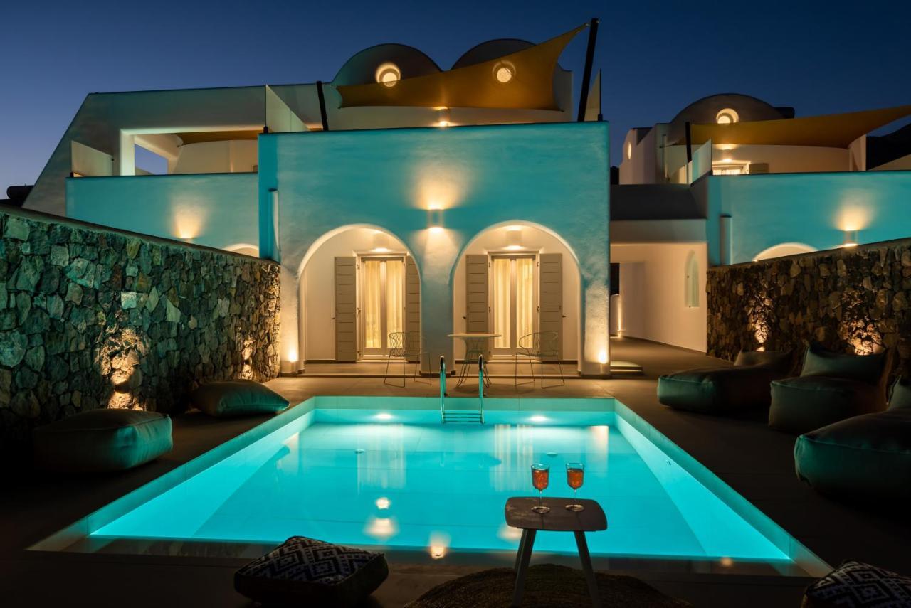Modern Dome Homes Of Santorini Perissa  Exterior photo