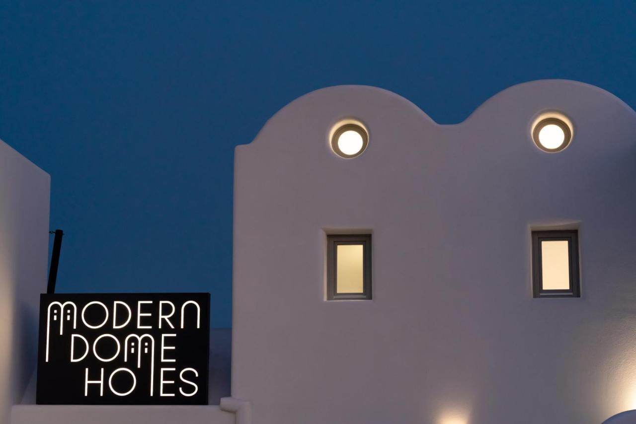 Modern Dome Homes Of Santorini Perissa  Exterior photo