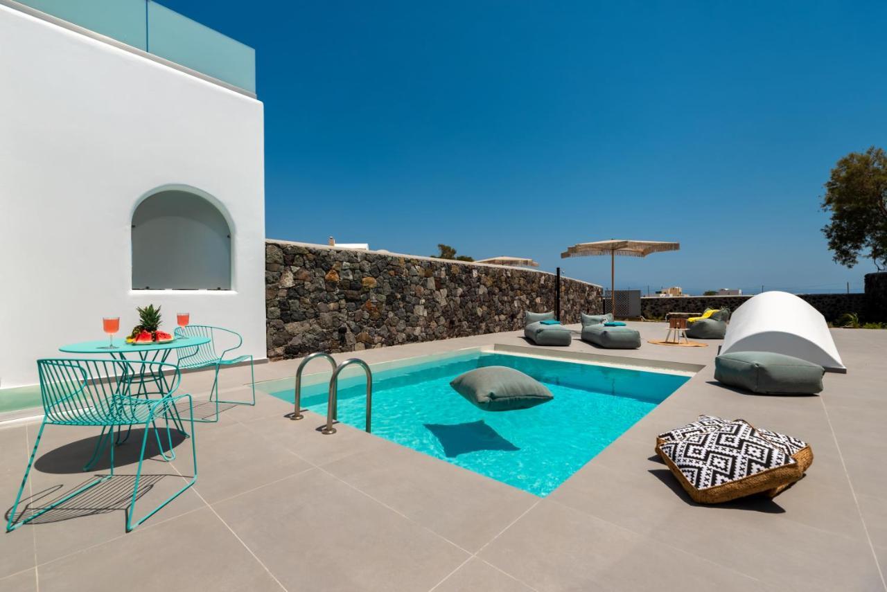 Modern Dome Homes Of Santorini Perissa  Exterior photo