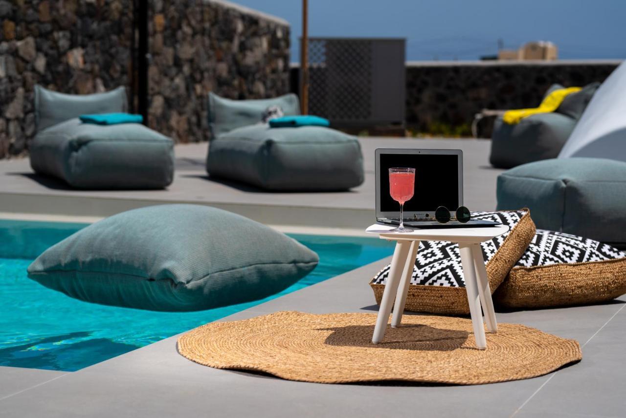 Modern Dome Homes Of Santorini Perissa  Exterior photo